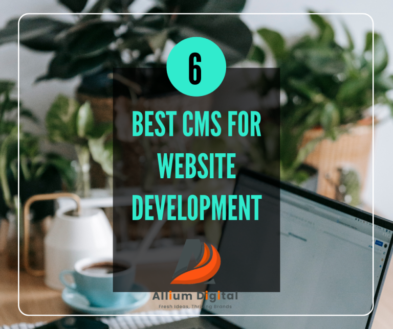 6 Best CMS for Website Development